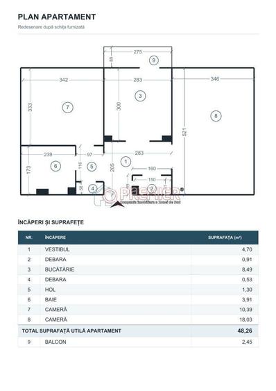 2 Camere Decomandat | Piata Sudului | Metrou 600 M