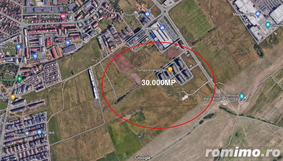 Teren de 30000 mp, în Central