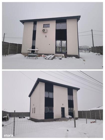 Casă cu 5 camere cu Teren 500 Mp în Borș