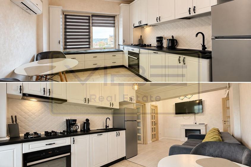 Apartament cu 2 camere semidecomandat, mobilat în Copou