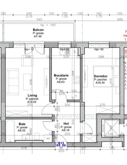 Apartament cu 2 camere decomandat în Exterior Vest