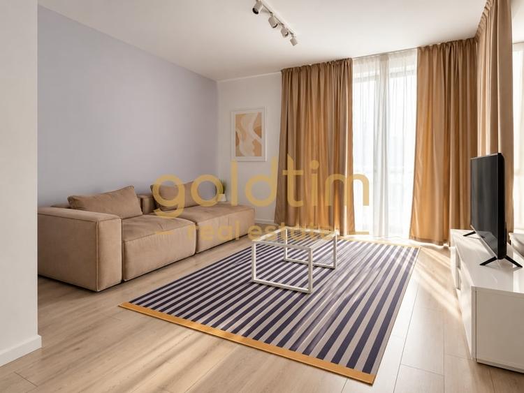 Apartament cu 2 camere semidecomandat, mobilat în Herăstrău