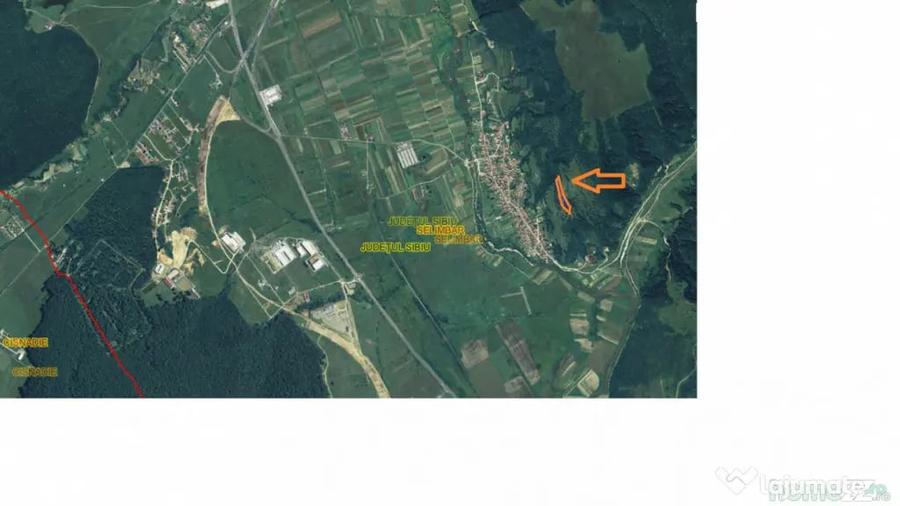 Teren extravilan 5500 mp, la padure zona Selimbar (Mohu) - Selimbar (Sibiu) - 3