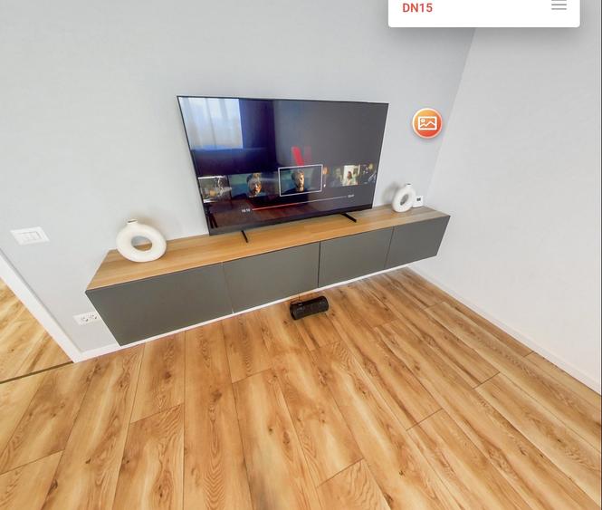 Apartament cu 3 camere semidecomandat în Bucureștii Noi
