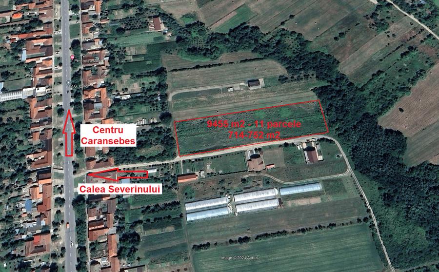 Teren intravilan de 715 mp, în Caransebeș