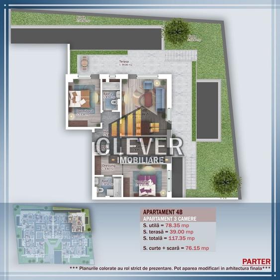Apartament cu 3 camere decomandat în Theodor Pallady — fotografia 1