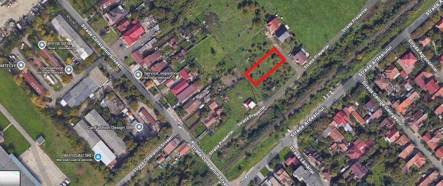 Teren Construcții intravilan de 651 mp, în Freidorf