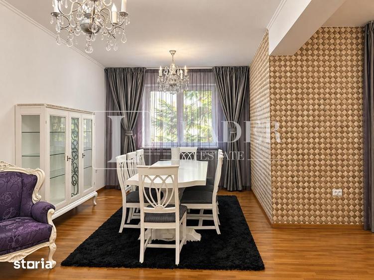 Apartament cu 4 camere, mobilat în Tei