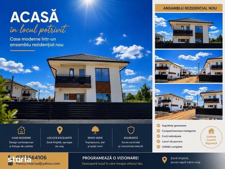Casă cu 4 camere cu Teren 405 Mp în Dragomirești-Deal