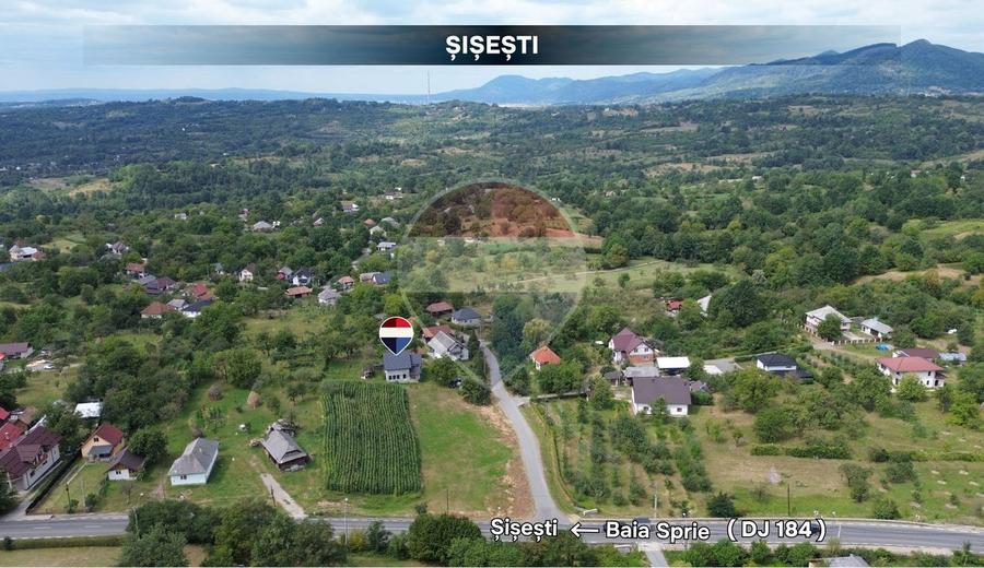 Casă individuală cu 4 camere cu Teren 1000 Mp în Șișești