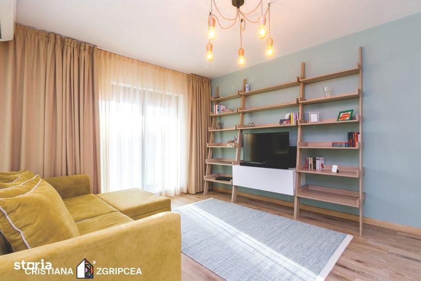 Apartament cu 2 camere, mobilat în 1 Mai