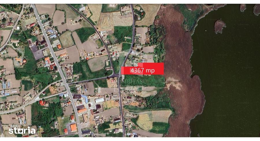 Teren de 4367 mp, în Jurilovca