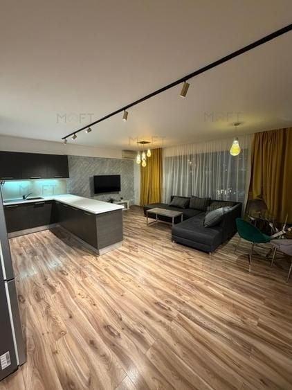 Apartament cu 2 camere semidecomandat, mobilat în Aviației