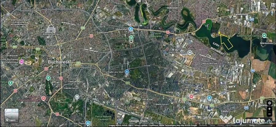 Teren Lacul Pantelimon deschidere-26.6m -10 minute de car... - Pantelimon (Bucuresti-Ilfov) - 2