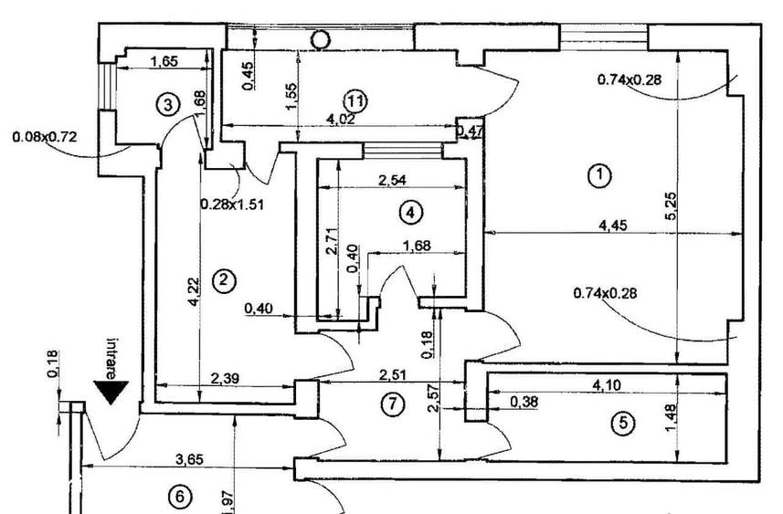 Apartament cu 2 camere decomandat în Cișmigiu