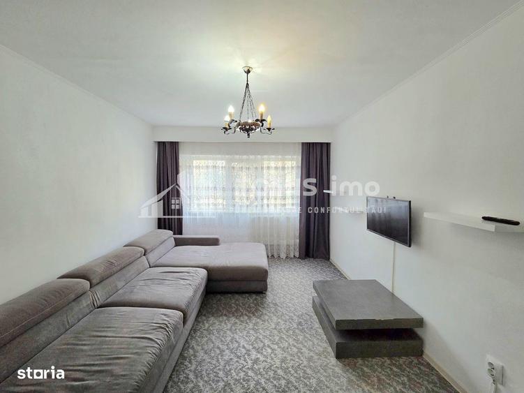 Apartament cu 3 camere, mobilat în Central