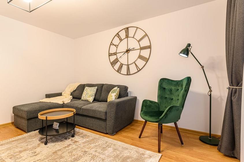 Cartier URBAN, lângă Mall Coresi, apartament 2 camere, mobilat, 550 eu - 8