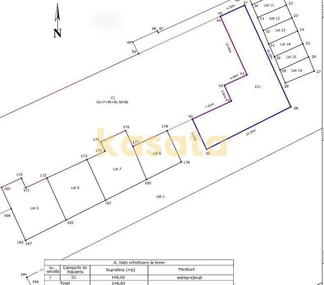 Apartament cu 4 camere în Tei