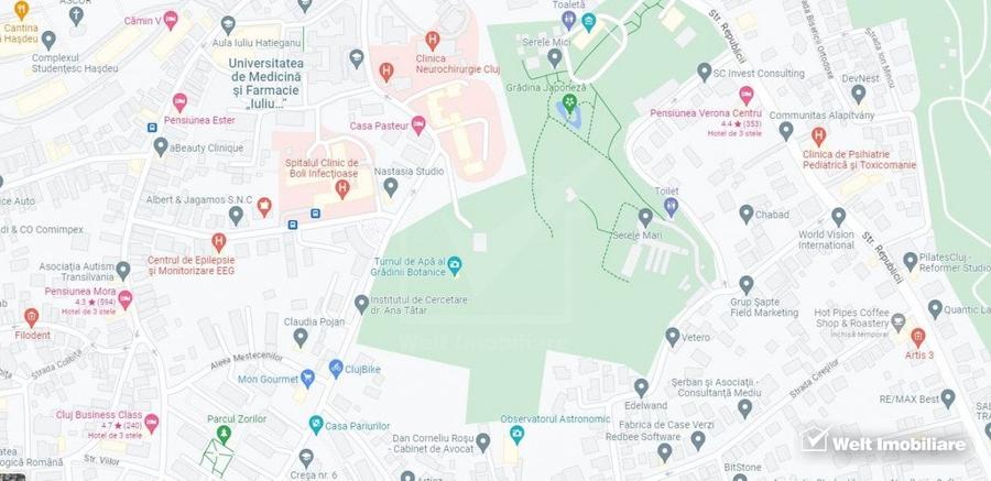 Teren Construcții intravilan de 9444 mp, în Zorilor