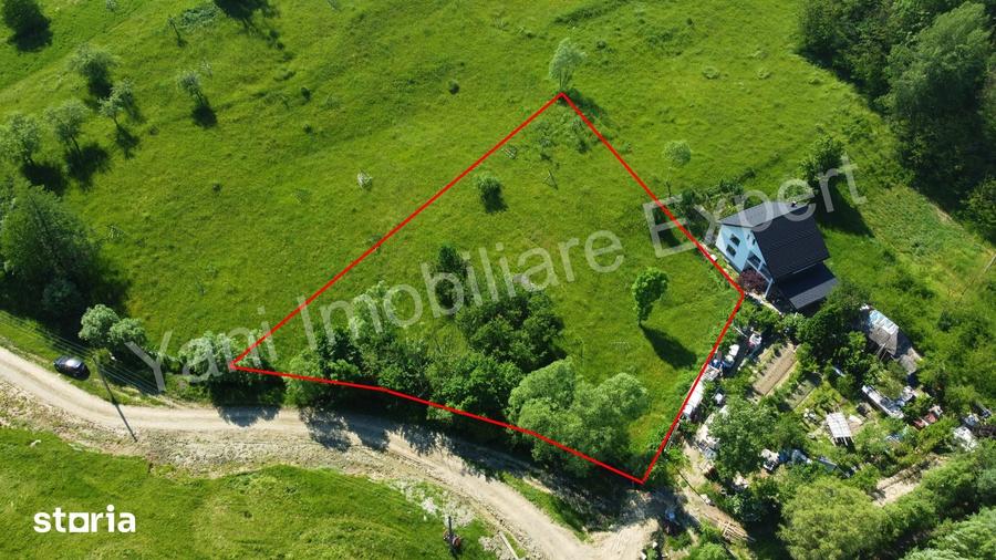 Teren de 2400 mp, în Valea Danului