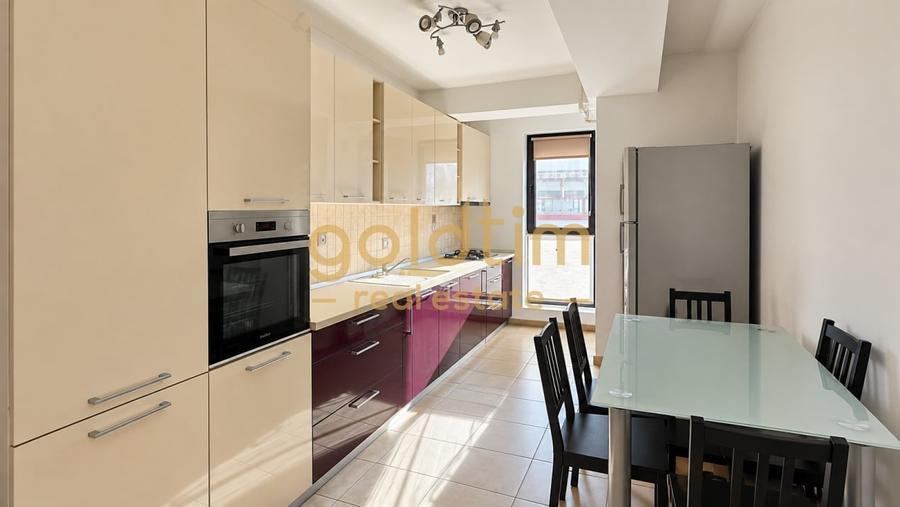 Apartament cu 4 camere decomandat, mobilat în Herăstrău