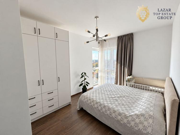 Apartament cu 3 camere semidecomandat, mobilat în UTA