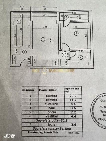 Apartament cu 3 camere în Ștefan cel Mare