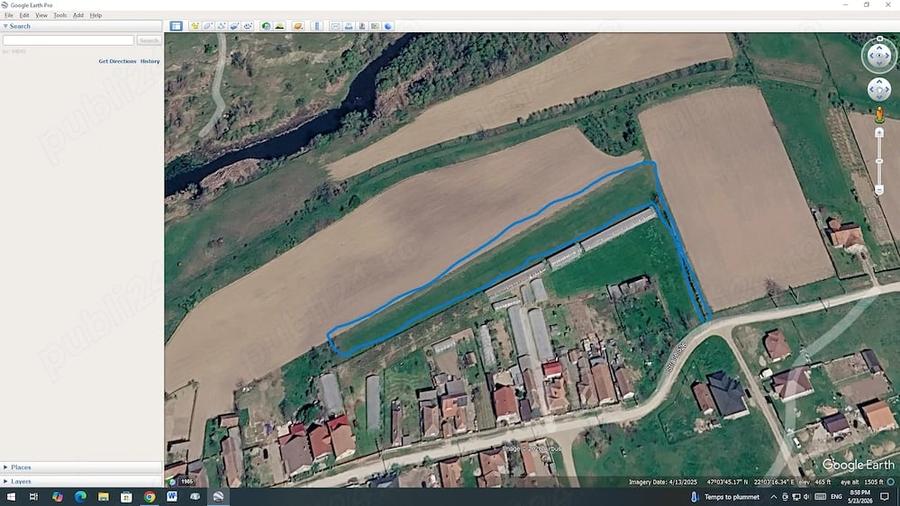 Teren de 4332 mp, în Fughiu