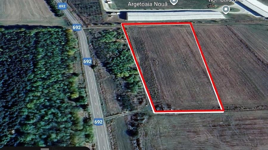 Teren excellent de investi?ie -comuna Pesac - 3