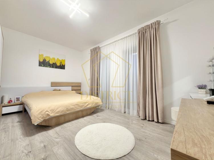 Apartament cu 3 camere semidecomandat, mobilat în Giroc