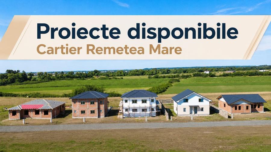 Casă individuală cu 4 camere cu Canalizare în Remetea Mare