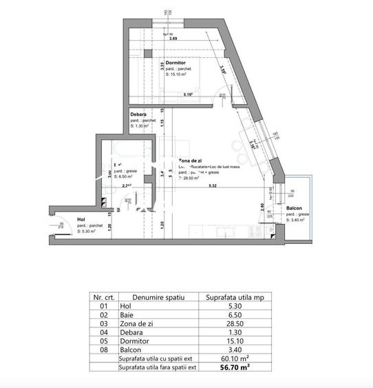 Apartament cu 2 camere în Șelimbăr — fotografia 1