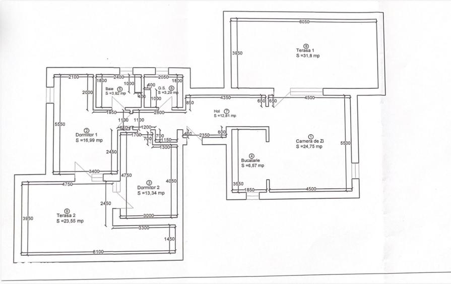Penthouse cu 3 camere-Comision 0%, British School - 2