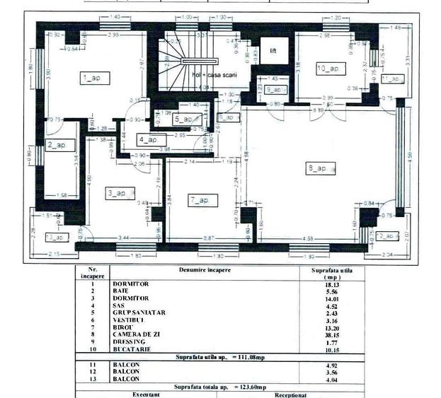 Apartament cu 4 camere în Primăverii