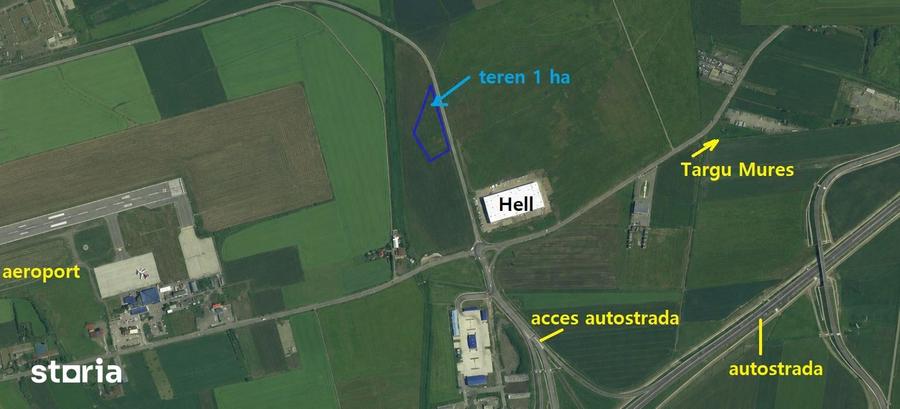 Teren de 10000 mp, în Central