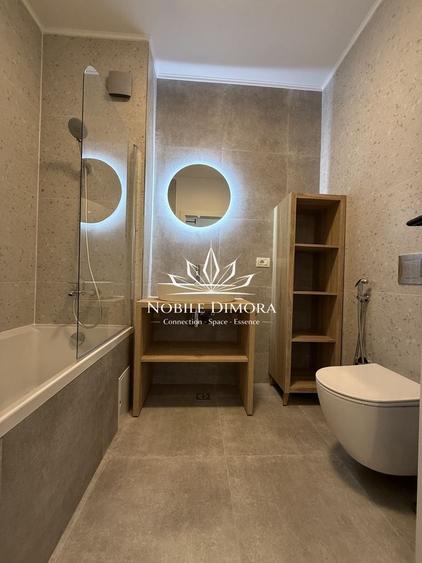 Apartament cu 2 camere semidecomandat, mobilat în Central
