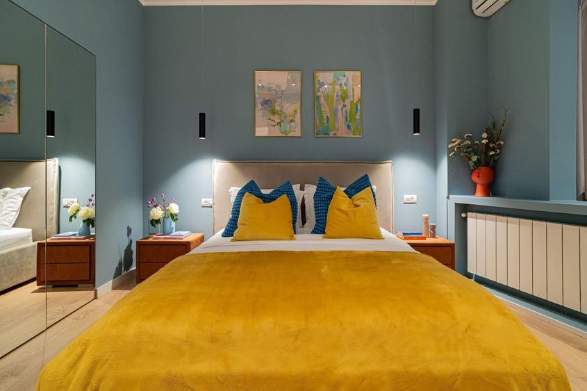 Apartament cu 2 camere, mobilat în Calea Victoriei