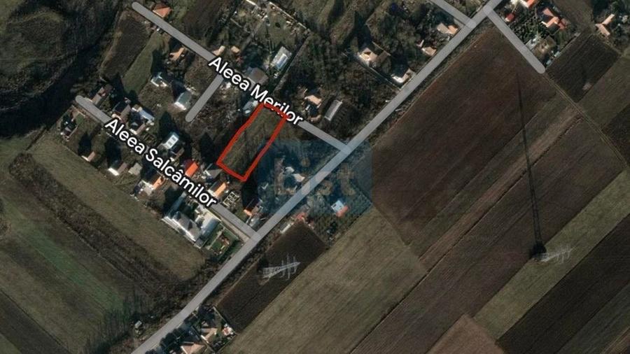 Teren Construcții intravilan de 1763 mp, în Jucu de Sus