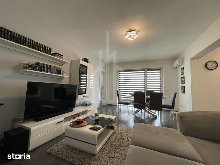 Apartament cu 2 camere semidecomandat în Central