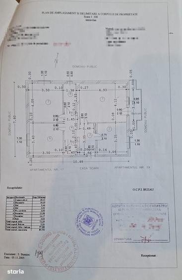 Apartament cu 3 camere în Unirii Nord