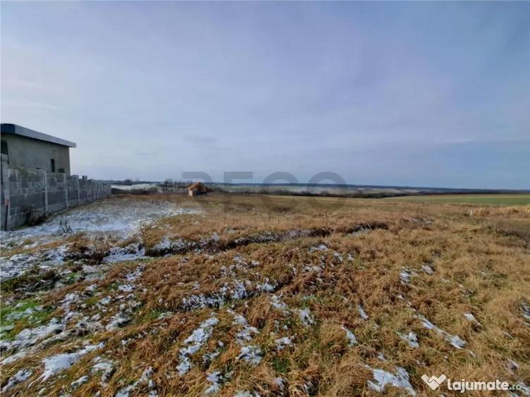 Teren de 1600 mp, în Cordău