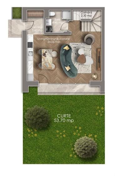 Vila Duplex Otopeni/Metrou la 900 m/Spatioasa - 8