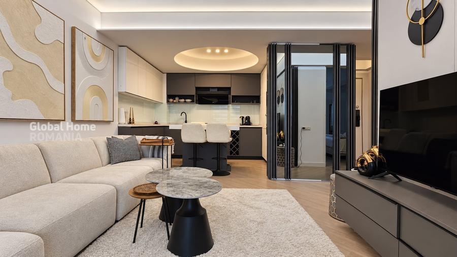 Apartament cu 3 camere decomandat, mobilat în Pipera