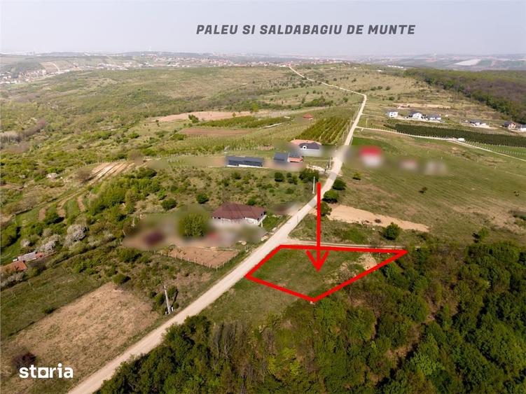 Teren de 534 mp, în Paleu