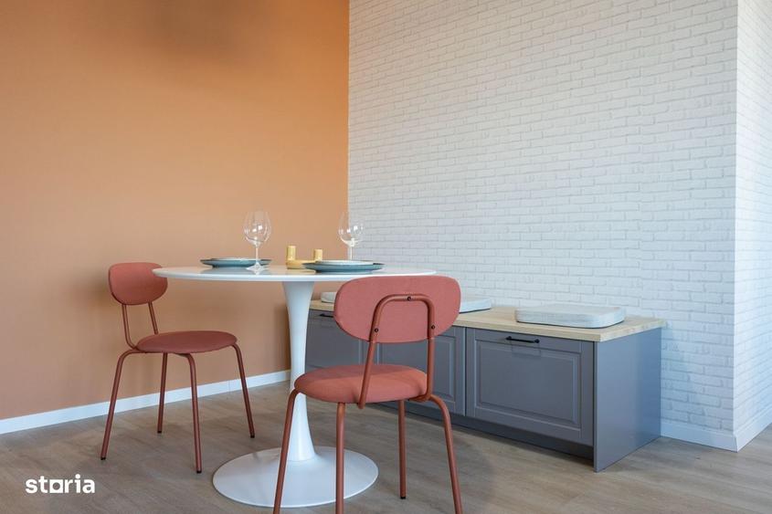 Apartament cu 2 camere, mobilat în UTA