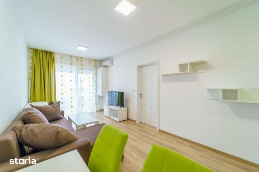 Apartament cu 2 camere decomandat, mobilat în Central