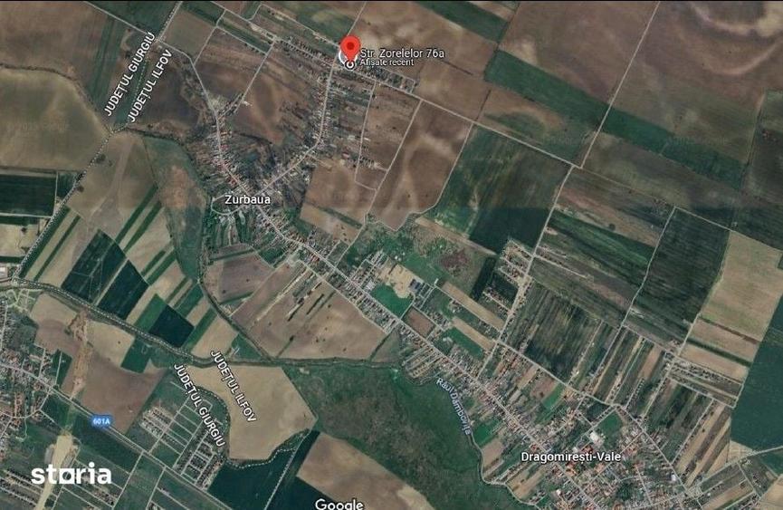 Casă cu 4 camere cu Teren 1000 Mp în Dragomirești-Vale