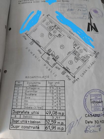Casă cu 5 camere cu Teren 60 Mp în Central