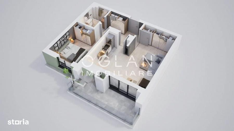 Apartament cu 2 camere în Central