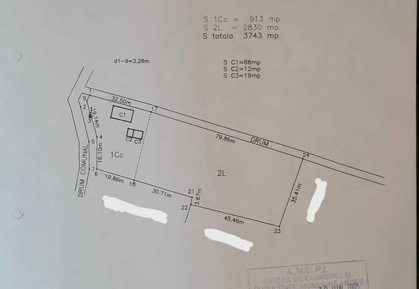 Casă cu 4 camere în Stâlpeni